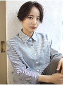 天神【BIRTH】大人可愛いハンサムショート×束間パーマ