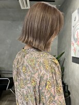 ブルックス ハイライト 大人ボブ レイヤーボブ バレイヤージュ ショート