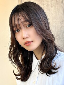 ドーチェ 池田店(DOCHE) 透明感オリーブベージュ×レイヤーミディ