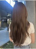 シアーベージュカラー×システムトリートメント【CHICA】