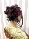 ガーリースタイル/心斎橋/ヘアメ/セットサロン