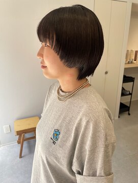 ハル 南平岸(HARU) ぱつッとマッシュボブ♪/ミニボブ/マッシュ/ボブ