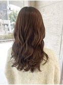 ココアブラウンカラー【Zina 大越香苗】