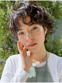 イメチェンボブパーマ美髪のススメワイドバング
