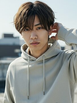 キャンバス バイ ネオリーブ 横浜西口(Canvas by neo.) フェザーパーマ/センターパート/ニュアンスパーマ/マッシュ/横浜