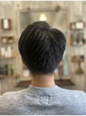 厚めの刈り上げショート