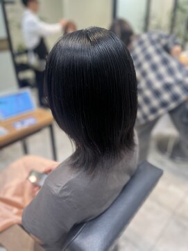 ケンジ 南林間(KENJE) ボブ×レイヤー×ツヤ髪【南林間】