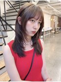レイヤーカット ベージュ カラー 韓国 髪質改善 仙台