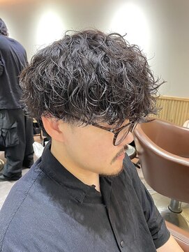 クオル 円山(QOL) 無造作マッシュパーマシャドウパーマツイスパマッシュ