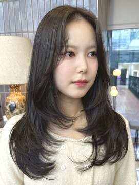 ノード(NODE) 栄柔らか質感レイヤーカットロング