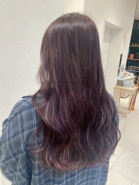 リーナ ビューティガーデン(LiNA BeautyGarden) グラデーション/ラベンダーベージュ×パープル