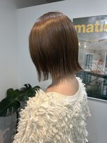 ワット(W)&nbsp;【W】小林 キャラメルベージュ/外ハネボブ