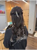 石橋阪大前/デザインカラー/裾カラー/エンドカラー/ヘアセット