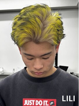 アンドメゾンオム(&Maison. homme) LILI/加古川/メンズ/スパイキーショート/ハイトーン
