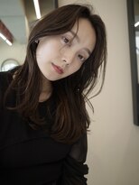 ヌヌ 渋谷 原宿 明治神宮前(nunu) レイヤーカットウルフカットボブグレージュオリーブべージュ