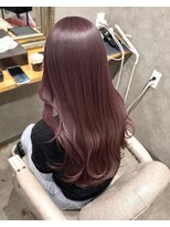 インスヘアー 明石(INCE HAIR) ☆髪質改善カラーラベンダー(ブリーチ履歴あり)