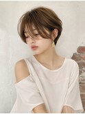 大人ショート×ハンサムショート/ひし形ショート30代40代池袋