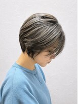 ウィロー(WILLOW)&nbsp;【WILLOW京橋】グレージュ×丸みショートボブ(小玉泰基)