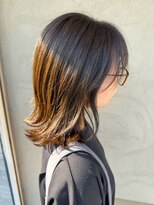 ラポール 蟹江(RAPPORT)&nbsp;【骨格補正】柔らかな外ハネボブパーマで小顔見せ