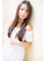 モッズ ヘア 福岡姪浜店(mod's hair)&nbsp;Ｉラインロングでアンニュイな色香☆b