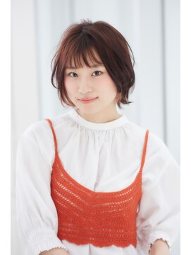 ミチオ ノザワ ヘアサロン ギンザ(Michio Nozawa HAIR SALON Ginza) 自然なふんわり感がポイント!ショートボブスタイル
