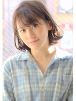 ミュージアム(MUSEUM) ◆MUSEUM◆ミントアッシュで柔らか☆耳かけ外ハネボブ!