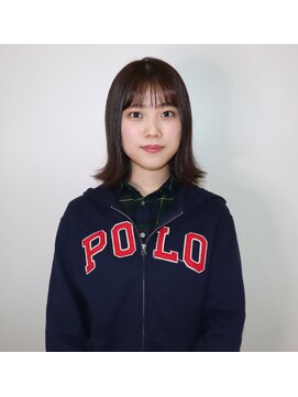 美容室 エンゼル(ENZEL) 外はねのボブ