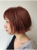 切りっぱなしボブ