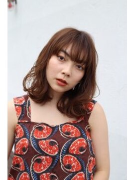 ブロッサム 若葉店(Blossom) ミディアムブラウンスタイル