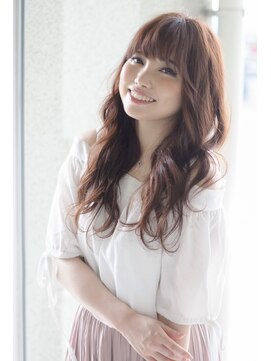 ヘアーアンドエステティック ヴェリス(hair&esthetic Velis) 【Velis】ソフトタッチナチュラルコーラルロング♪