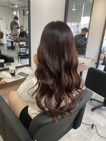 ラフ 難波店(LAFF)&nbsp;#黒髪#ボブルフ#ネビージュ#小顔#ワンレン