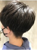 髪質改善/韓国マッシュ/マッシュショート/ビジネスマン/大倉山