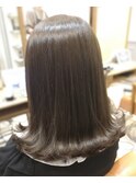 ブリーチなし☆カーキグレージュ