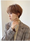 【sheta／ AI】大人のマッシュショート　ニュアンスパーマ
