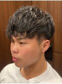 木村拓哉さん風パーマ