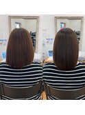 髪質改善カラー