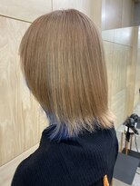 ローブヘアー 千早店(ROBE HAIR) デザインブリーチカラー