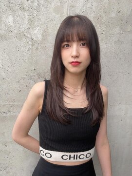 ティラベント 南船場店(tiravento) 韓国/レイヤーカット/顔周りカット/10代/20代