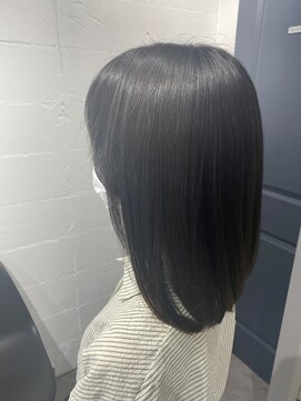 シェル 吉祥寺(shell) グレージュカラー/ボブウルフ/黒髪/ココアベージュ