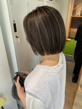 シェノン 奈良橿原店(CHAINON) マチルダボブ×ハイライト