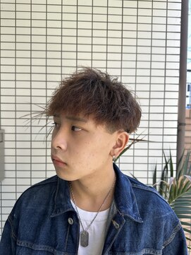 スウェル 船橋店(Swell) ハイライト/マッシュパーマ/ウルフ/アッシュブラック2
