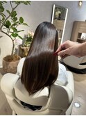 髪質改善ストレート