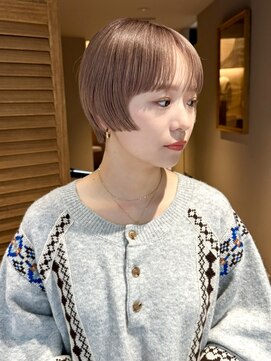 ヤイエ(yiye) ショートボブ/丸みショート /ハンサムショート/マッシュショート