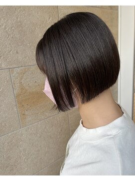 ステラバイケンジ(STELLA by KENJE) 大人綺麗ボブ/藤沢/髪質改善縮毛矯正/ショート/脱白髪染め透明感