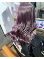 ヲタクに美容室は難しい。&nbsp;ピンクパープル×ハイライト