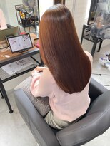 ジーナ 船橋(Zina)&nbsp;髪質改善＊ロングレイヤーグレーベージュ＊美髪【Zina船橋】