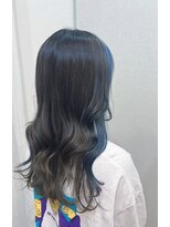 メゾンセブンルックス 宇都宮簗瀬店(Maison 7LOOKS)&nbsp;フェイスフレーミング！ブルー！