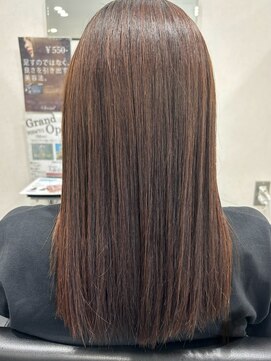 セカンド(Second) Second   ×　ストレートパーマ