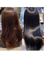 エレノア 梅田 大阪駅前第4ビル店(Eleanor)&nbsp;【Eleanor梅田】酸性ストレートbefore☆after