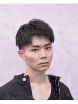 クロム トウキョウ ザ バーバー 新宿(CHROM TOKYO the Barber) 2ブロックアップバングショート